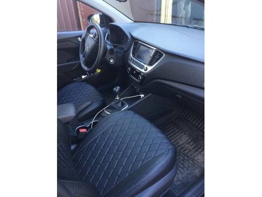 Авточехлы на Hyundai Solaris 2 Авточехлы на Hyundai Solaris 2