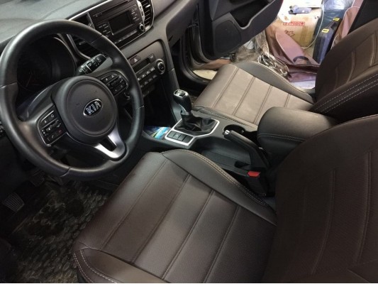 Авточехлы на Kia Sportage 4