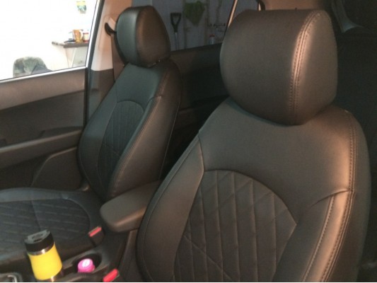 Каркасные авточехлы на Hyundai Creta Каркасные авточехлы на Hyundai Creta