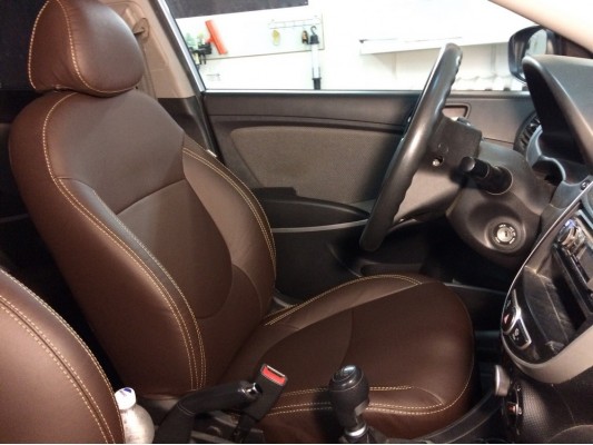 Каркасные авточехлы на Hyundai Solaris Каркасные авточехлы на Hyundai Solaris