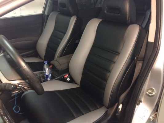 Каркасные авточехлы на Honda Civic 8 4D Каркасные авточехлы на Honda Civic 8 4D