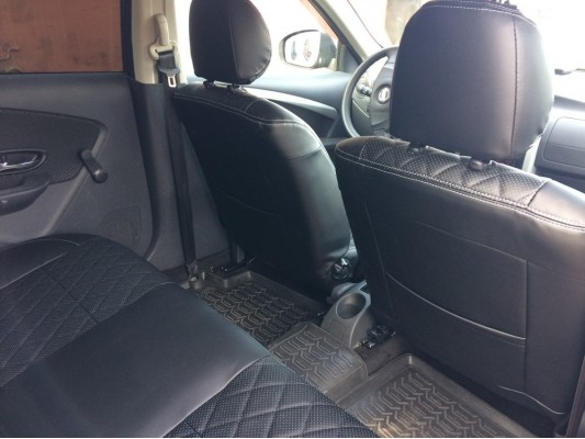 Каркасные авточехлы на Nissan Almera G15 Каркасные авточехлы на Nissan Almera G15