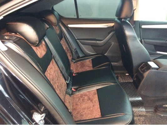 Каркасные авточехлы на Skoda Octavia A7 Каркасные авточехлы на Skoda Octavia A7