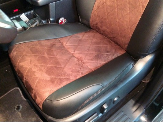 Каркасные авточехлы на Toyota Land Cruiser Prado 150