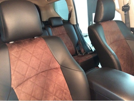 Каркасные авточехлы на Toyota Land Cruiser Prado 150